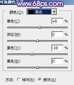 photoshop利用通道替换将房檐下美女图片增加上柔和的蓝色效果