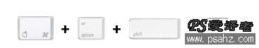 photoshop中快捷方式操作的学习