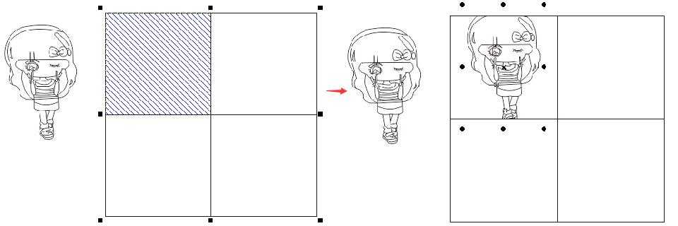 在CorelDRAW中将图片放置入表格中的几种方法