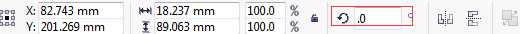 CorelDRAW旋转对象的两种方法
